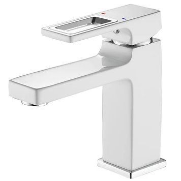 Змішувач для умивальника Mixxus Premium DANTE 001 NUT White-Chrome (MI6792) MI6792 фото