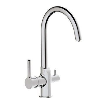 Кухонний змішувач на дві води Mixxus Premium Edem 021 (MI5923) MI5923 фото