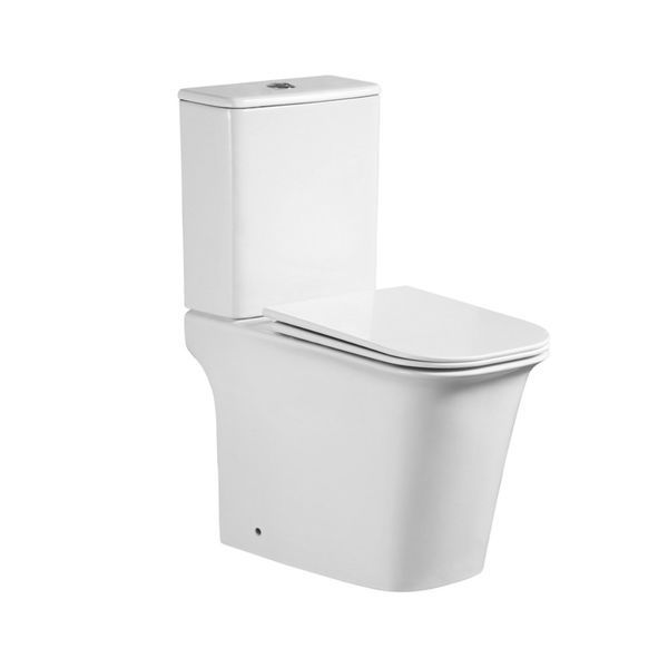 Унітаз-компакт Mixxus WAVE-0404-R 630х350х805mm, система змиву RIMLESS (MI6692) MI6692 фото