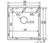 Мийка з нержавіючої сталі MIXXUS MH5050 DECOR SS COLOR (MH5050 DECOR NANO-SILVER)(3.0/0.8) колір нержавійка (MI7040) MI7040 фото 2