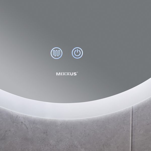 Дзеркало Mixxus PLAIN MC11-60 з Led Touch, Anti-fog, димером, регулятором яскравості (MI6663) MI6663 фото