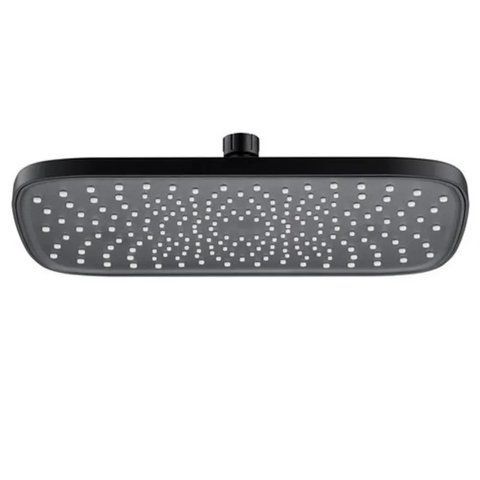 Лійка для душу стельова Mixxus SH-18-OH Black (300x200 мм) (LE2791) LE2791 фото