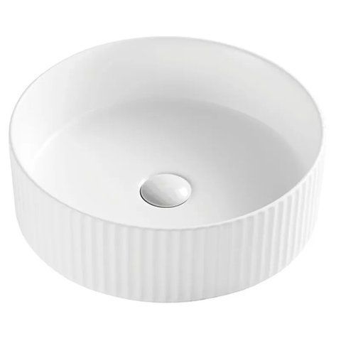 Умивальник накладний керамічний Mixxus Premium Wave-0101 400x400x125mm (MP6491) MP6491 фото