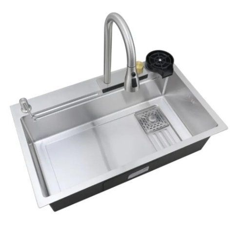 Мийка Mixxus Premium MH7545-SET-03.SUS304 з вбудованим змішувачем (MX1699) MX1699 фото