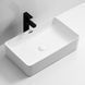 Раковина накладна Mixxus Premium QUADRO-0209 600х370х140mm з переливом (MP6522) MP6522 фото 7