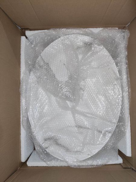 Раковина накладна MIXXUS PREMIUM ELLIPSE-0104 MARBLE 550х415х140mm (MP6554) MP6554 фото