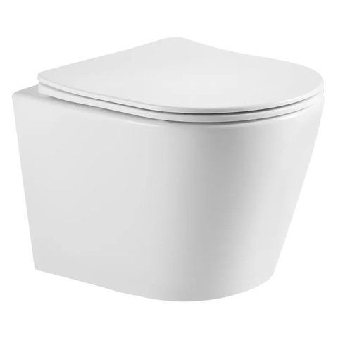 Унітаз підвісний Mixxus BEVEL-0302-R 520x360x365mm, система змиву RIMLESS (MI6709) MI6709 фото