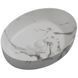 Раковина накладна MIXXUS PREMIUM ELLIPSE-0104 MARBLE 550х415х140mm (MP6554) MP6554 фото 1