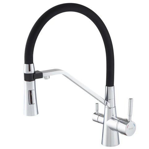 Змішувач для кухні Mixxus Premium Magnet 021 REFL.BLACK (MI6973) MI6973 фото