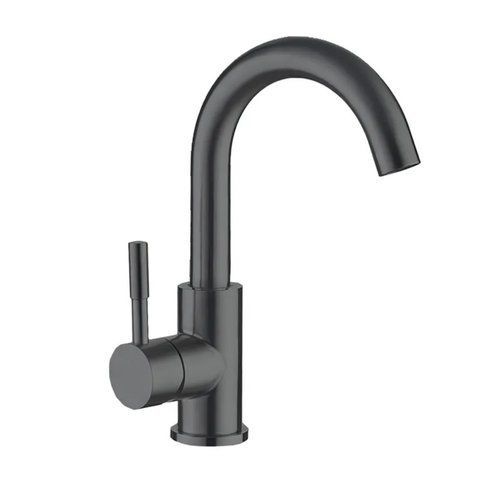 Змішувач для умивальника Mixxus SUS-011-B graphite (MI5906) MI5906 фото