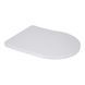 Сидіння-кришка для унітазу Mixxus SEAT COVER BEVEL-2006 460х360х40mm, з мікроліфтом (MI6733) MI6733 фото 1