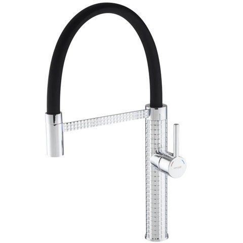 Змішувач для кухні Mixxus Premium Oliwer 017 REFL.BLACK (MI6965) MI6965 фото