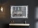 Дзеркало Mixxus STYLE MR13-90x70-Reverse з Led Touch, Anti-fog, димером, регулятором яскравості (MI6667) MI6667 фото 8