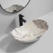 Раковина накладна MIXXUS PREMIUM WAVE-0106 MARBLE 620х360х160mm (MP6560) MP6560 фото 3