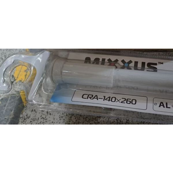 Штанга для шторки телескопічна пряма Mixxus CRA-140x260 140cm-260cm (алюміній) (блістер) (AC0656) AC0656 фото