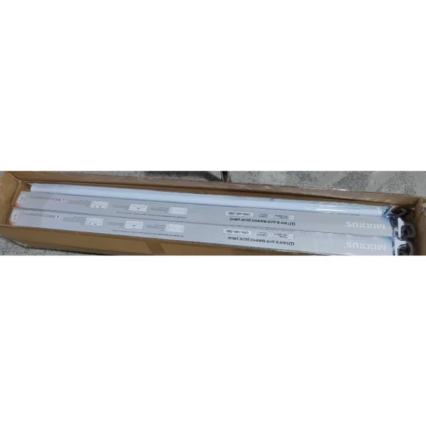 Штанга для шторки телескопічна пряма Mixxus CRA-140x260 140cm-260cm (алюміній) (блістер) (AC0656) AC0656 фото