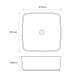 Раковина накладна Mixxus Premium DIVERSE-0104 MARBLE 370х370х135mm (MP6537) MP6537 фото 6