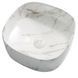 Раковина накладна Mixxus Premium DIVERSE-0104 MARBLE 370х370х135mm (MP6537) MP6537 фото 1