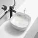 Раковина накладна Mixxus Premium DIVERSE-0104 MARBLE 370х370х135mm (MP6537) MP6537 фото 7