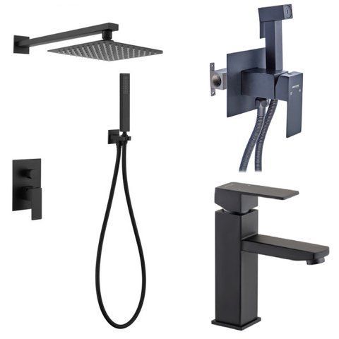 Набір 3 в 1 MIXXUS KUB-001 black (MI2810) + MIXXUS KUB-003 INNER BLACK (MI5944) + Mixxus KUB-333 Black (MI6040) SET-M6222 фото