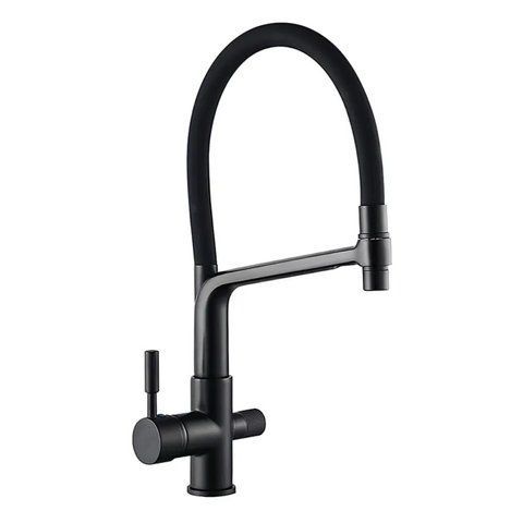 Кухонний змішувач на дві води MIXXUS PREMIUM BAROLO 021 (BLACK) (MI5927) MI5927 фото
