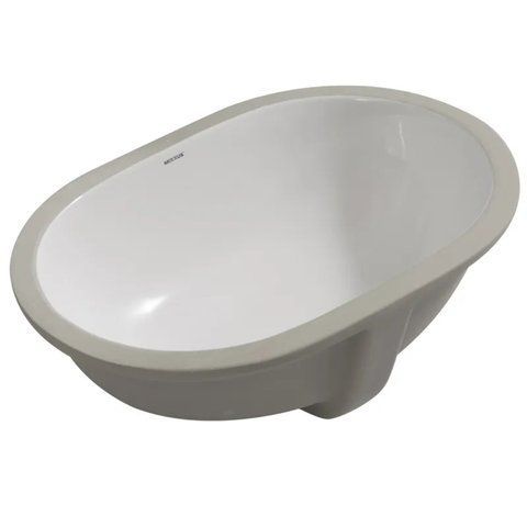 Раковина врізна під стільницю MIXXUS PREMIUM ELLIPSE-1701 570х385х205mm з переливом (MP6566) MP6566 фото