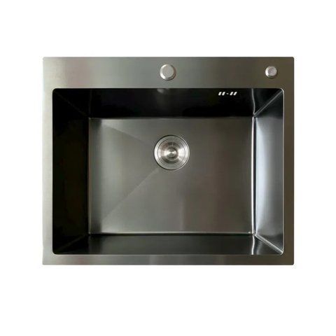 Мийка Mixxus MH5843 Micro Decor Graphite (3.0/0.8) з нерж. сталі (колір графіт) (MI8217) MI8217 фото