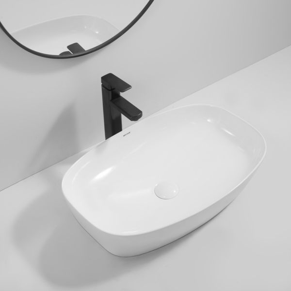 Раковина накладна Mixxus Premium DIVERSE-0111 600х380х140mm (MP6561) MP6561 фото
