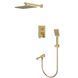 Вбудована душова система Mixxus Premium DALI 009 INNER BOX Brushed Gold (MI6767) MI6767 фото 1