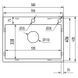 Мийка Mixxus MH5843 Micro Decor Graphite (3.0/0.8) з нерж. сталі (колір графіт) (MI8217) MI8217 фото 4