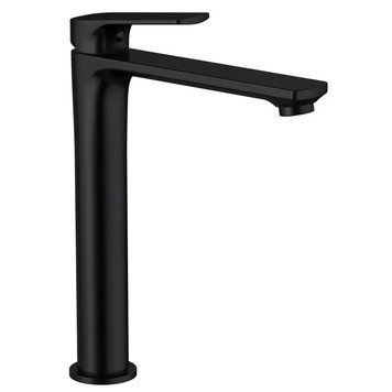 Змішувач для умивальника Mixxus Premium MONE 001 NUT HIGH Black (MI6775) MI6775 фото