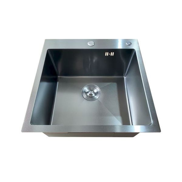 Мийка Mixxus MH5050 Micro Decor Graphite (3.0/0.8) з нерж. сталі (колір графіт) (MI8213) MI8213 фото