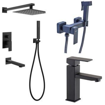 Набір 3 в 1 MIXXUS KUB-001 black (MI2810) + MIXXUS KUB-009 INNER BLACK (MI5946) + Mixxus KUB-222 Black (MI6019) SET-M6227 фото