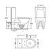 Унітаз-компакт Mixxus BEVEL-0404-T3 660х360х800mm, система змиву TORNADO 3.0 (MI6726) MI6726 фото 9