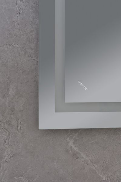 Дзеркало Mixxus WARM MR12-80x60-Reverse з Led Touch, Anti-fog, димером, регулятором яскравості (MI6672) MI6672 фото