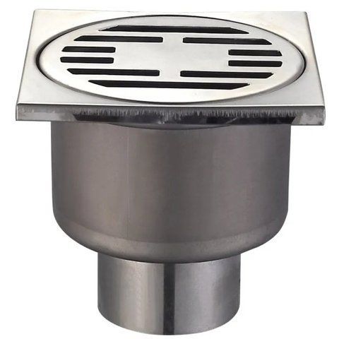 Душовий трап із нержавіючої сталі SUS304 Mixxus Drain-01-10x10-180 (пряме відведення) (MI3421) MI3421 фото