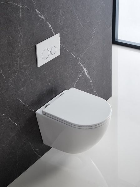 Унітаз підвісний Mixxus Premium Ellipse-0301-R 495x365x365mm, система змиву Rimless (MP6460) MP6460 фото