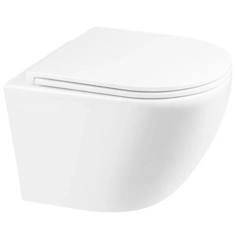 Унітаз підвісний Mixxus Premium Ellipse-0301-R 495x365x365mm, система змиву Rimless (MP6460) MP6460 фото