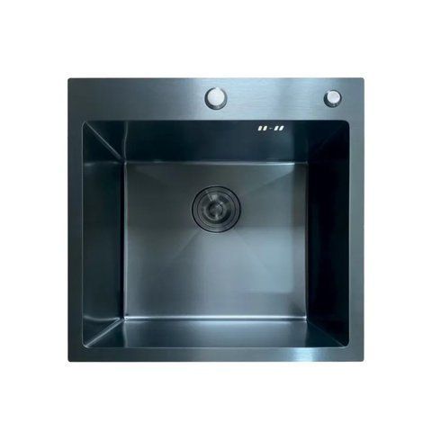 Мийка Mixxus MH5050 Micro Decor Black (3.0/0.8) з нерж. сталі (колір чорний) (MI8215) MI8215 фото