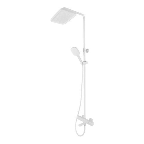 Душова колона Mixxus Premium VIRGO 009-J WHITE з термостичним змішувачем,3 функції (MI6648) MI6648 фото