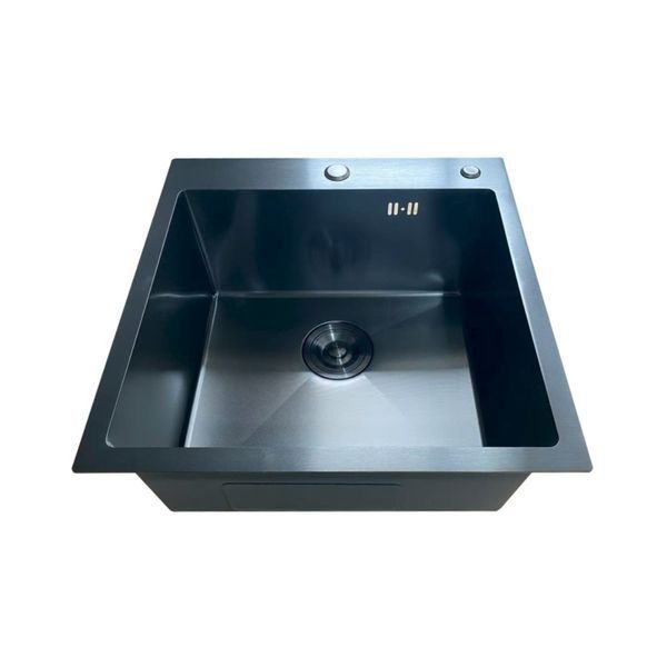 Мийка Mixxus MH5050 Micro Decor Black (3.0/0.8) з нерж. сталі (колір чорний) (MI8215) MI8215 фото