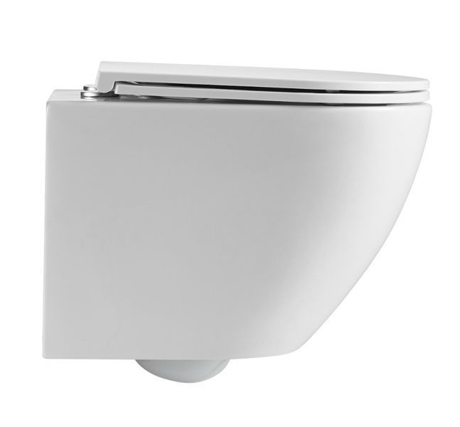 Унітаз підвісний Mixxus Premium Ellipse-0301-R 495x365x365mm, система змиву Rimless (MP6460) MP6460 фото