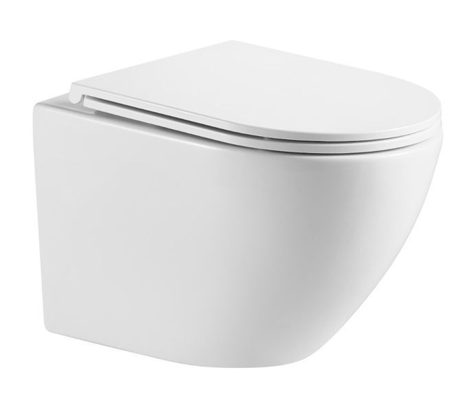 Унітаз підвісний Mixxus Premium Ellipse-0301-R 495x365x365mm, система змиву Rimless (MP6460) MP6460 фото