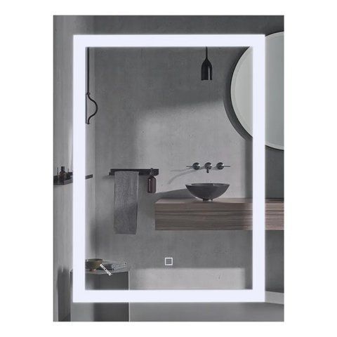 Дзеркало Mixxus TALL MR08-80x60-Reverse з Led Touch, Anti-fog, димером, регулятором яскравості (MI6659) MI6659 фото