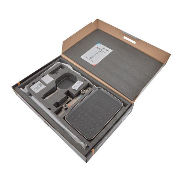 Душова колона Mixxus Premium VIRGO 009-J GRAPHITE з термостатичним змішувачем,3 функції (MI6647) MI6647 фото