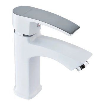 Змішувач для умивальника Mixxus Magnum 001 (Nut) White-Chrome (MI6201) MI6201 фото