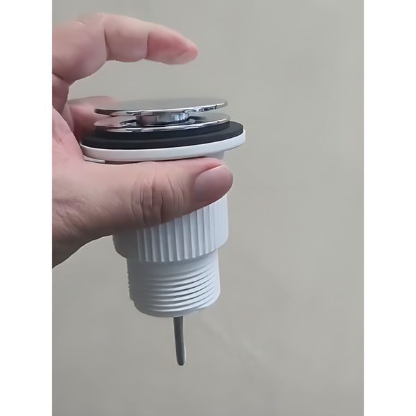 Донний клапан для раковини Mixxus POP-UP-10 1 1/4'' універсальний (з/без перел) СLICK-СLACK (Кол.хром) (MI8285) MI8285 фото