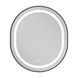 Дзеркало Mixxus Premium ELLIPSE MV05-80x70-Reverse BLACK з Led Touch, Anti-fog, димером (3-6,5kK) (MP6646) MP6646 фото 2