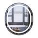 Дзеркало Mixxus Premium ELLIPSE MV05-80x70-Reverse BLACK з Led Touch, Anti-fog, димером (3-6,5kK) (MP6646) MP6646 фото 1