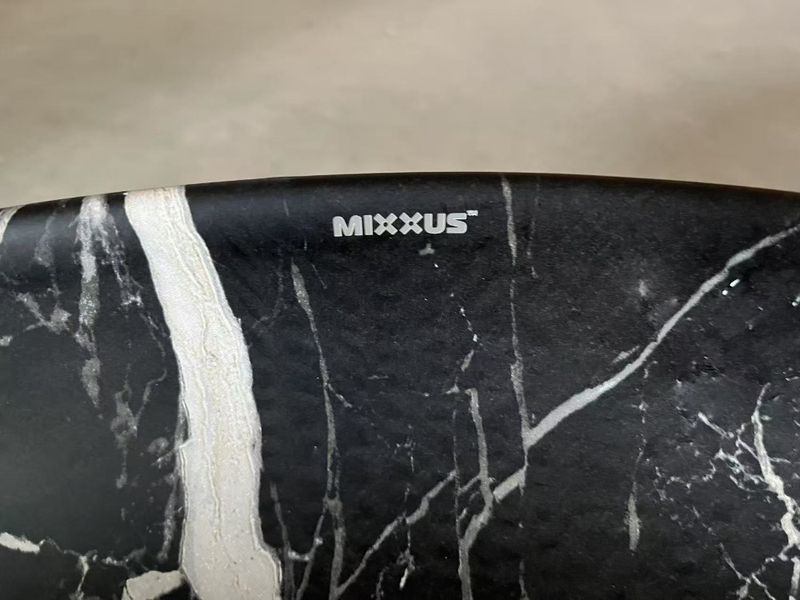 Раковина накладна Mixxus Premium ELLIPSE-0102 MARBLE 515х400х130mm (MP6552) MP6552 фото